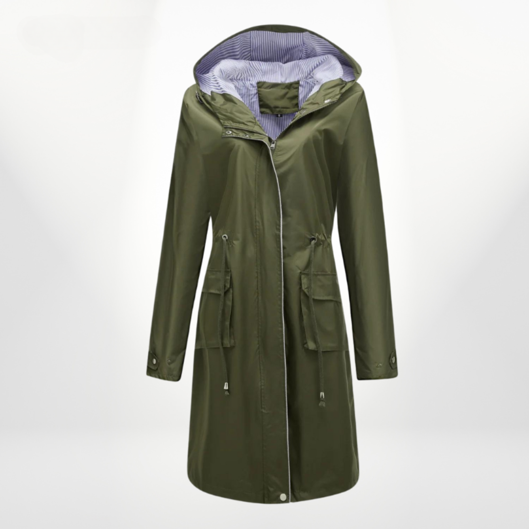 Giacca anorak da donna con cappuccio