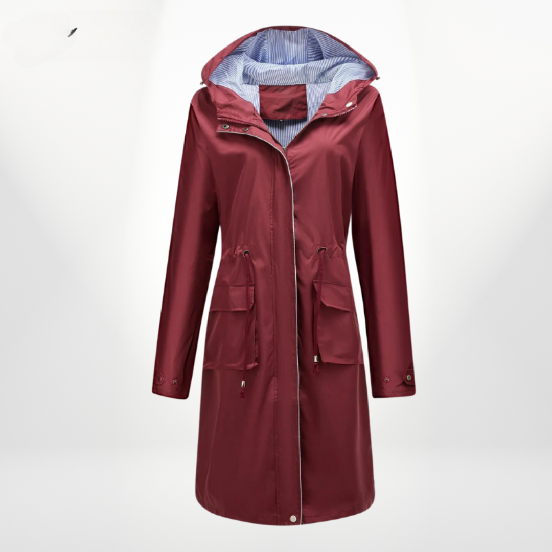 Giacca anorak da donna con cappuccio