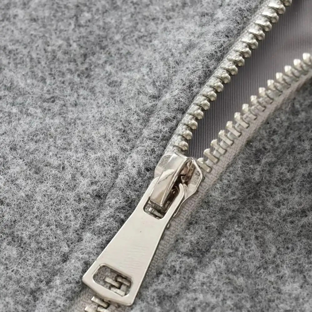 Giacca bomber da donna con zip