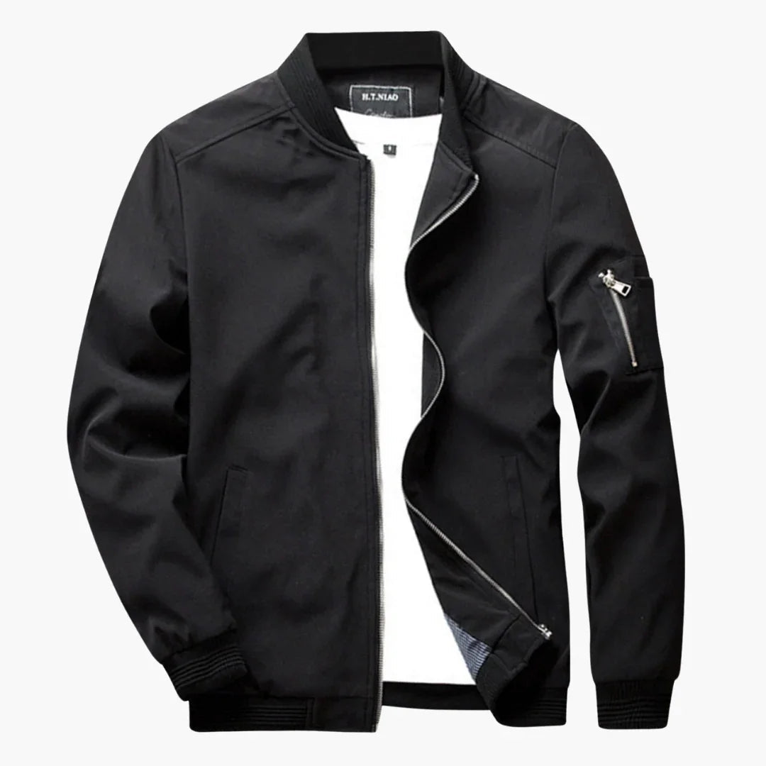 Giacca bomber leggera da uomo slim fit per primavera ed estate