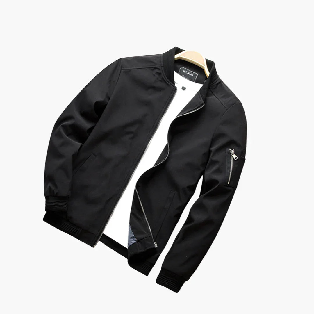 Giacca bomber leggera da uomo slim fit per primavera ed estate