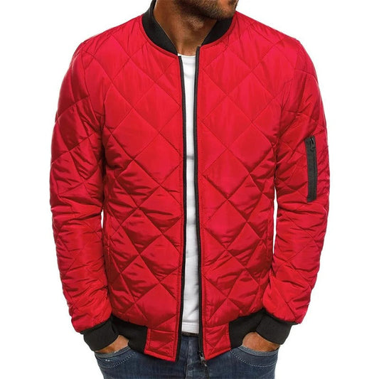 Giacca bomber trapuntata da uomo