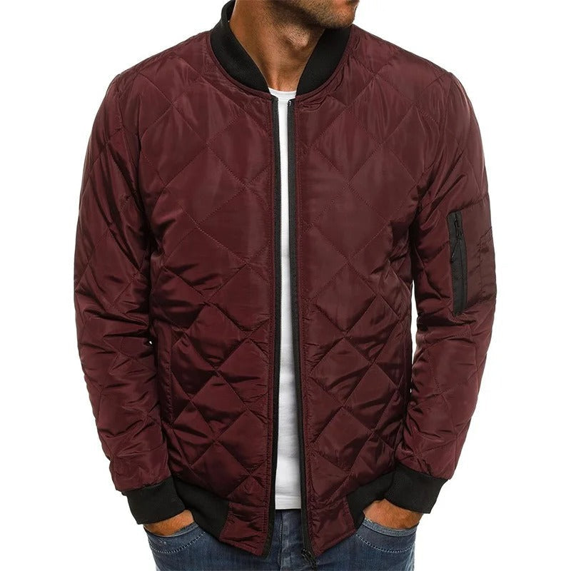 Giacca bomber trapuntata da uomo