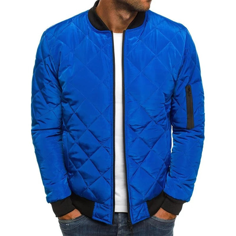Giacca bomber trapuntata da uomo