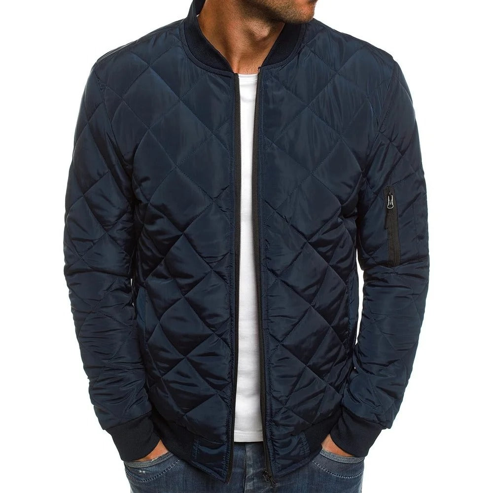 Giacca bomber trapuntata da uomo