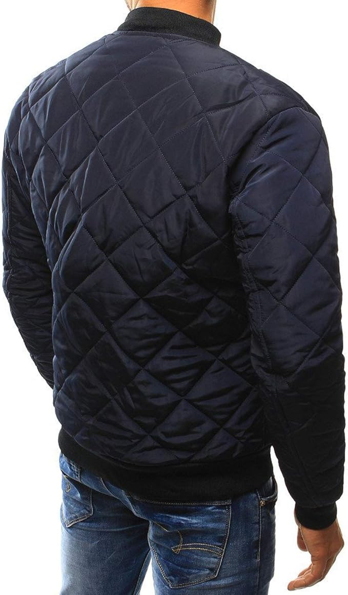 Giacca bomber trapuntata da uomo