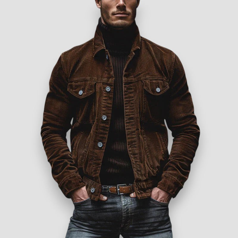 Giacca Casual da Uomo con Bottoni