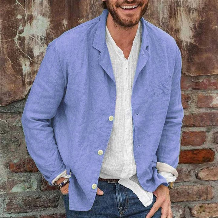 Giacca Casual da Uomo con Bottoni