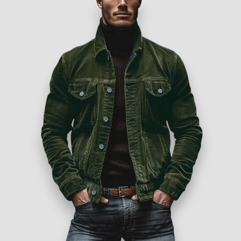 Giacca Casual da Uomo con Bottoni