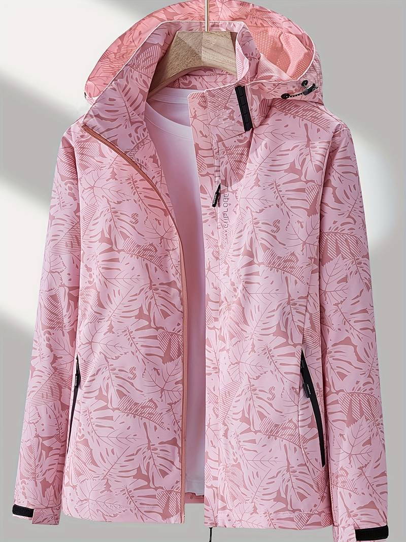 Giacca con Cappuccio da Donna Impermeabile e Antivento - Elegante Leggera
