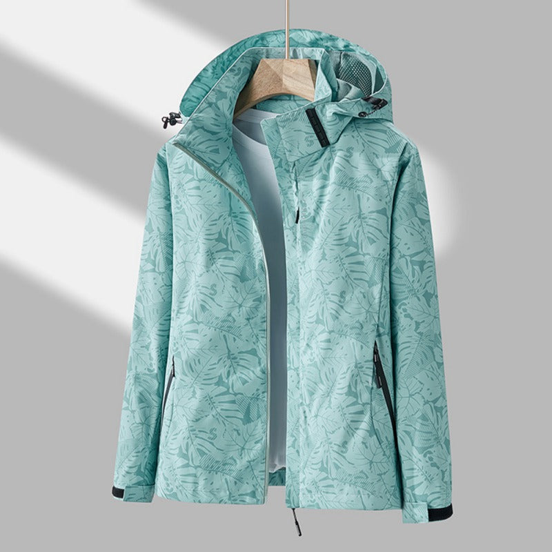 Giacca con Cappuccio da Donna Impermeabile e Antivento - Elegante Leggera
