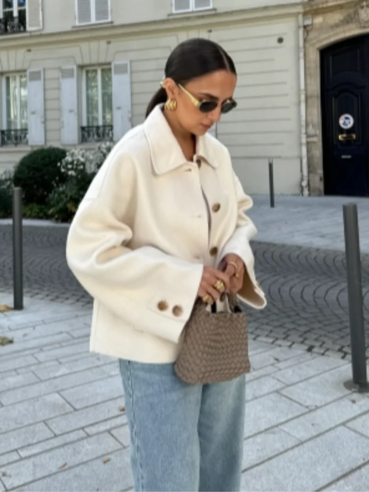 Giacca corta da donna oversized