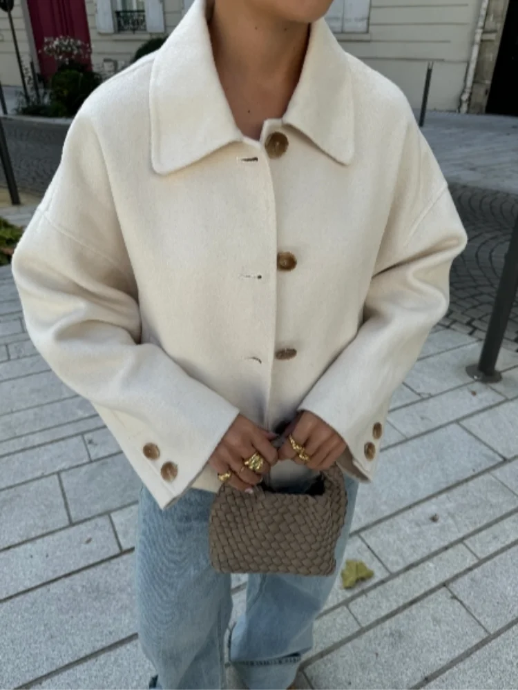 Giacca corta da donna oversized