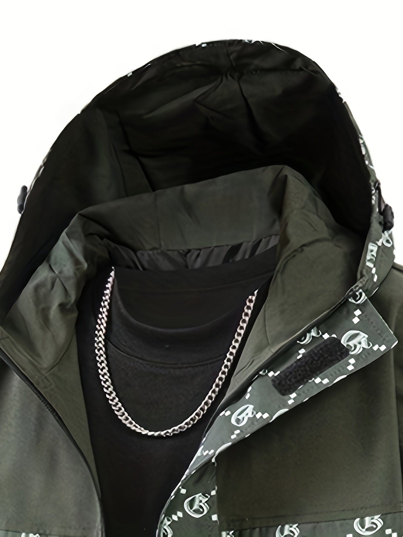 Giacca da Uomo con Cappuccio | Vestibilità Regular | Giacca a Vento con Zip | Look Casual Outdoor