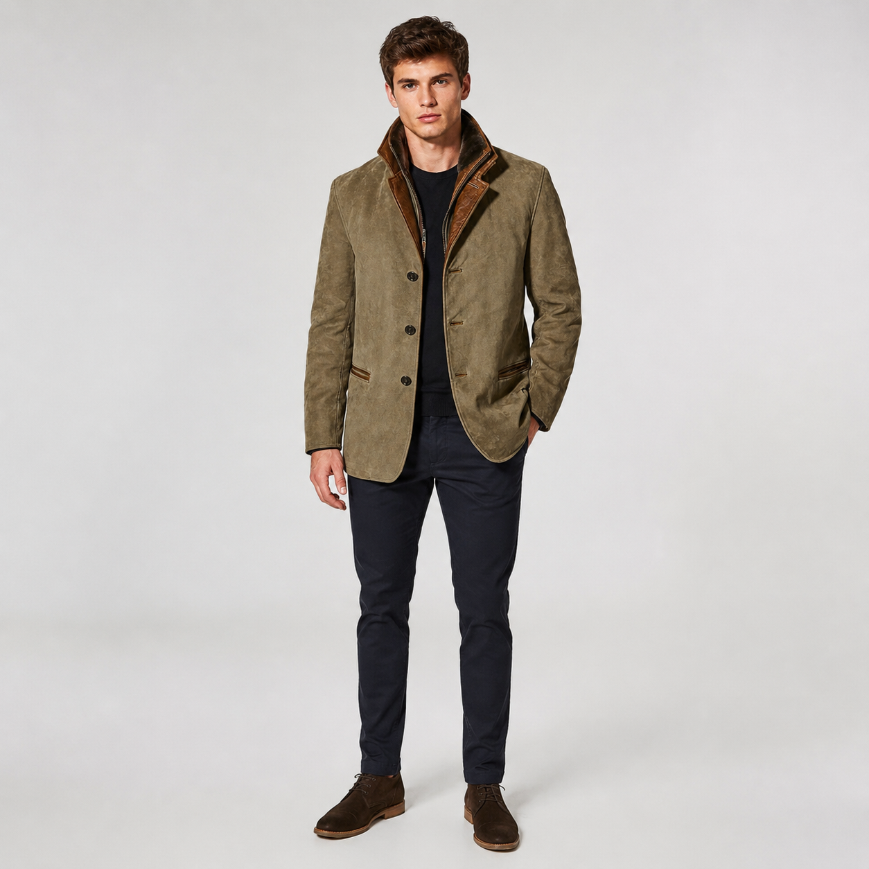 Giacca da uomo in stile intramontabile