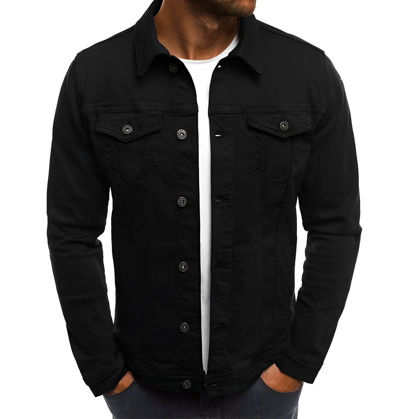 Giacca di jeans da uomo – una perfetta combinazione di comfort e stile