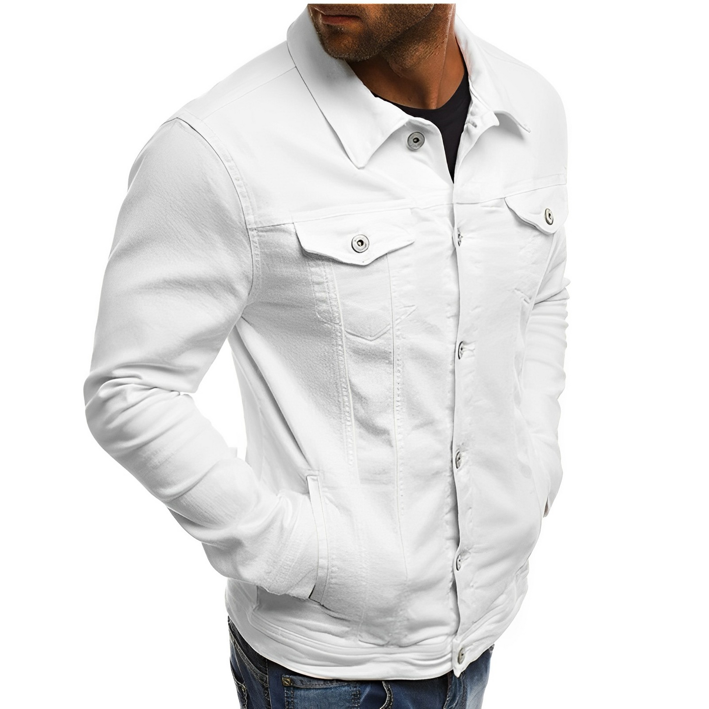 Giacca di jeans da uomo – una perfetta combinazione di comfort e stile