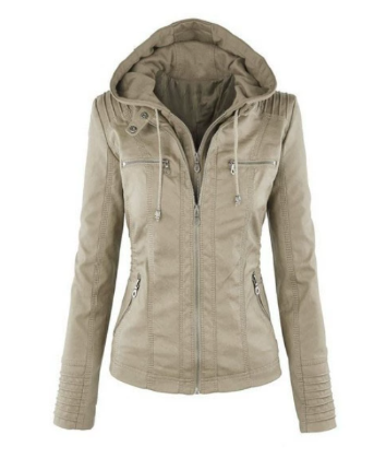 Giacca elegante e comoda in similpelle