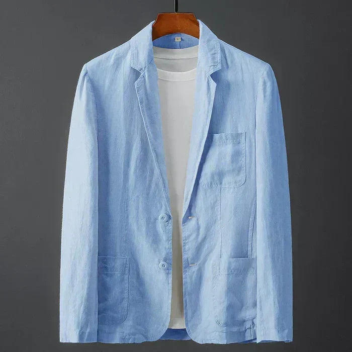 Giacca elegante in lino premium