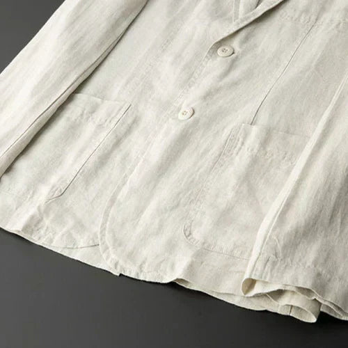 Giacca elegante in lino premium