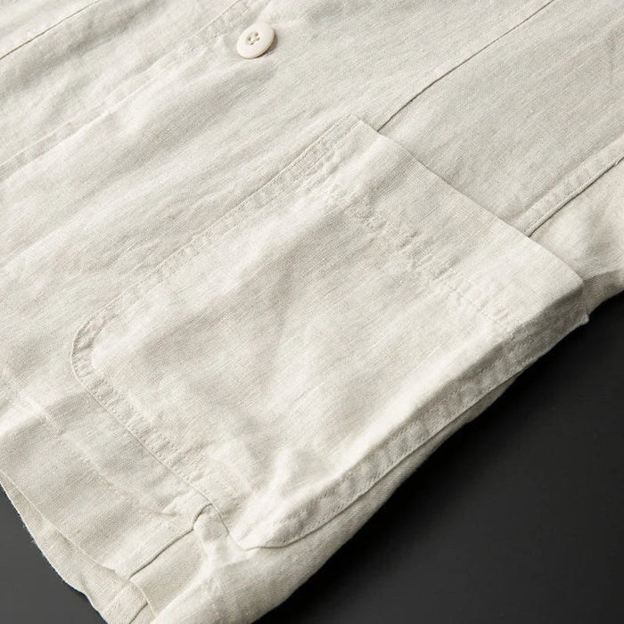 Giacca elegante in lino premium