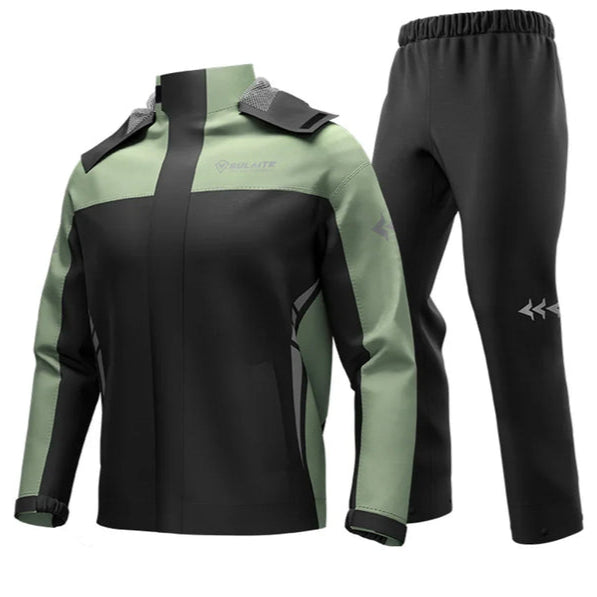 Giacca Impermeabile da Pioggia e Pantaloni Unisex