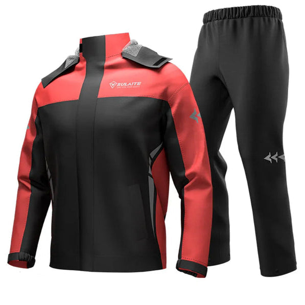 Giacca Impermeabile da Pioggia e Pantaloni Unisex