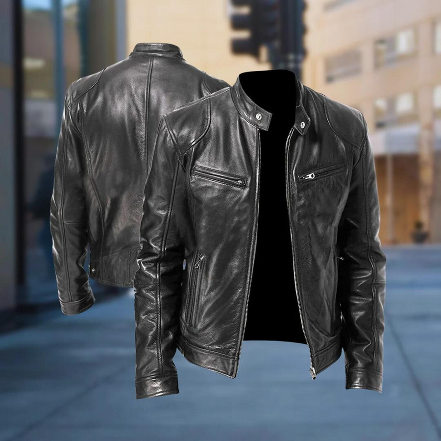 Giacca in pelle