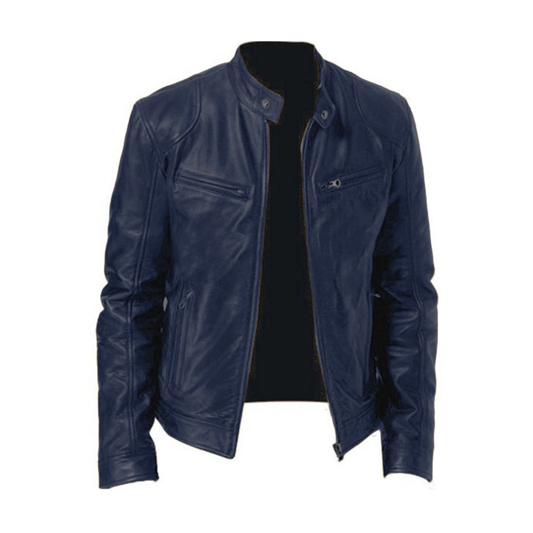 Giacca in pelle da uomo – Stile elegante per ogni occasione