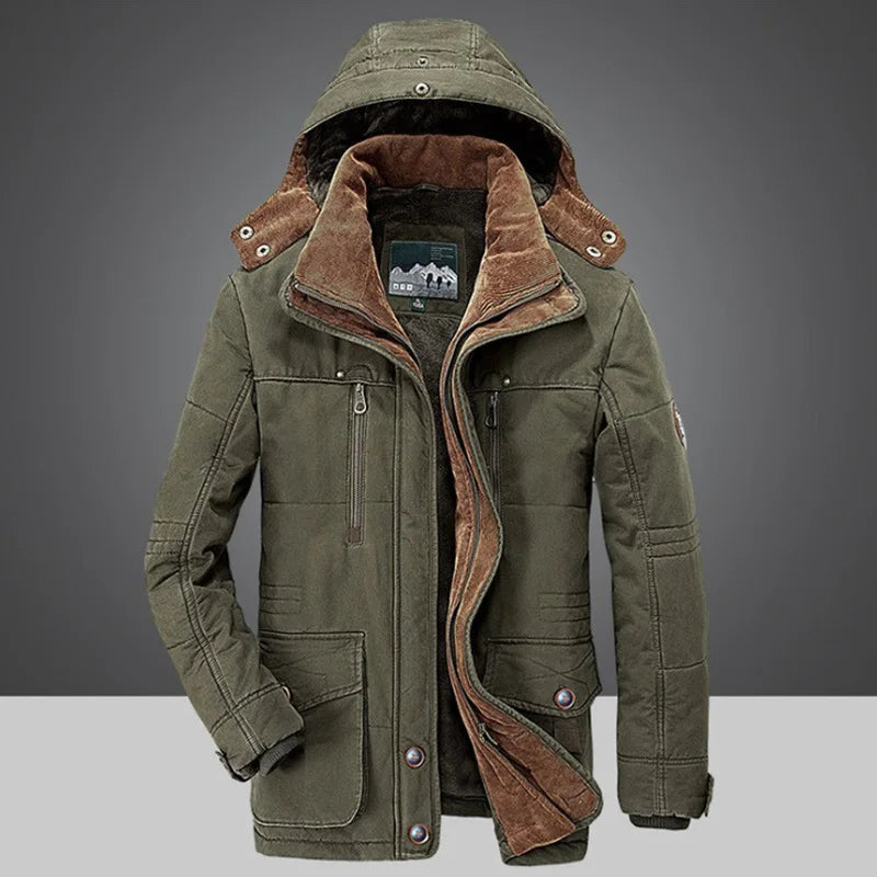 Giacca invernale calda da uomo - Per giornate con stile