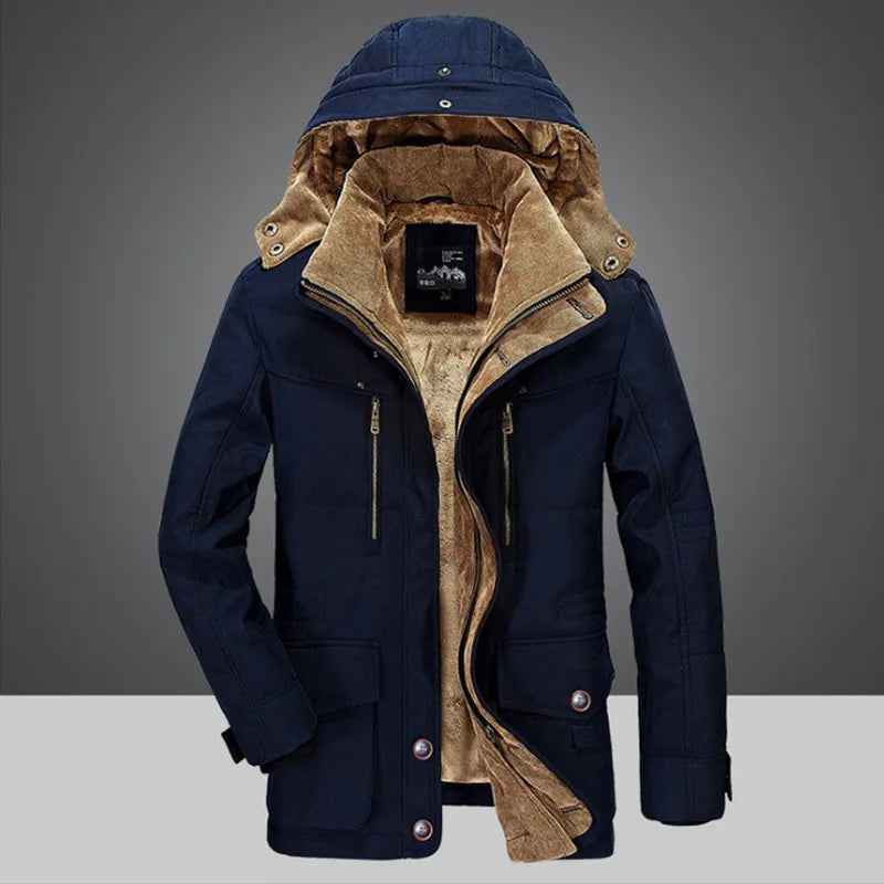 Giacca invernale calda da uomo - Per giornate con stile