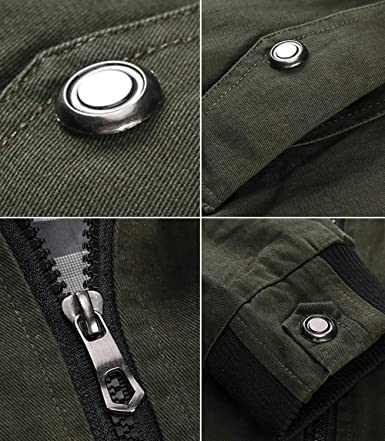 Giacca invernale stile militare da uomo – Una giacca antivento