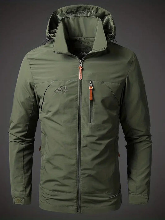 Giacca Outdoor da Uomo Impermeabile e Antivento per Tutte le Attività
