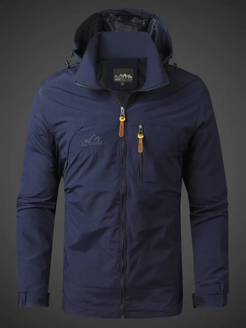 Giacca Outdoor da Uomo Impermeabile e Antivento per Tutte le Attività