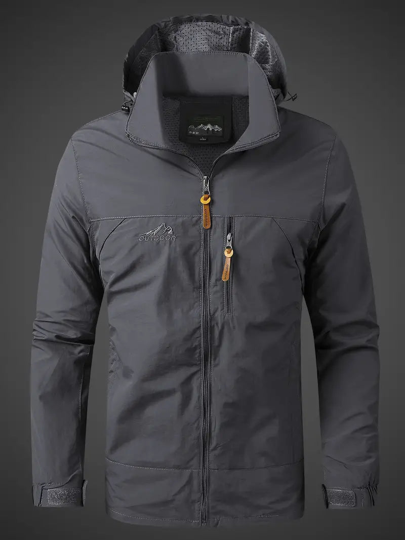 Giacca Outdoor da Uomo Impermeabile e Antivento per Tutte le Attività