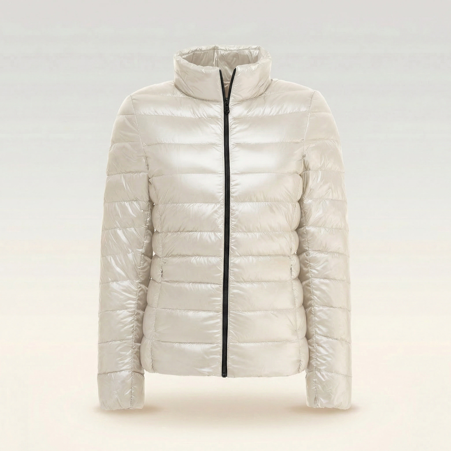 Giacca piumino trapuntata ultraleggera da donna | Cappotto invernale ripiegabile e tascabile