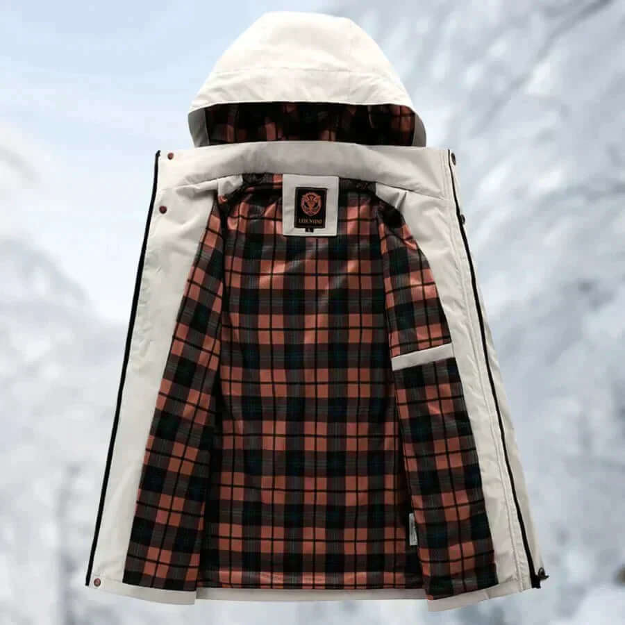 Giacca trapuntata impermeabile da uomo