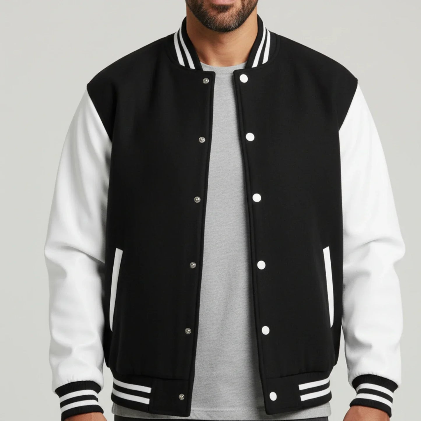 Giacca varsity classica da uomo