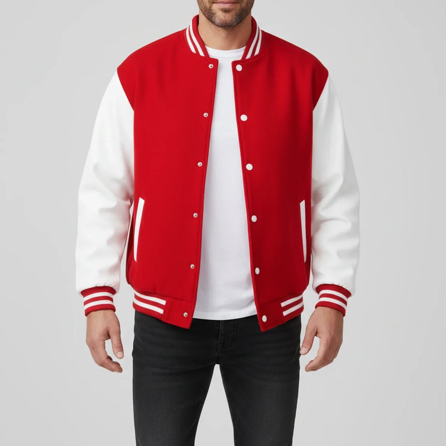 Giacca varsity classica da uomo