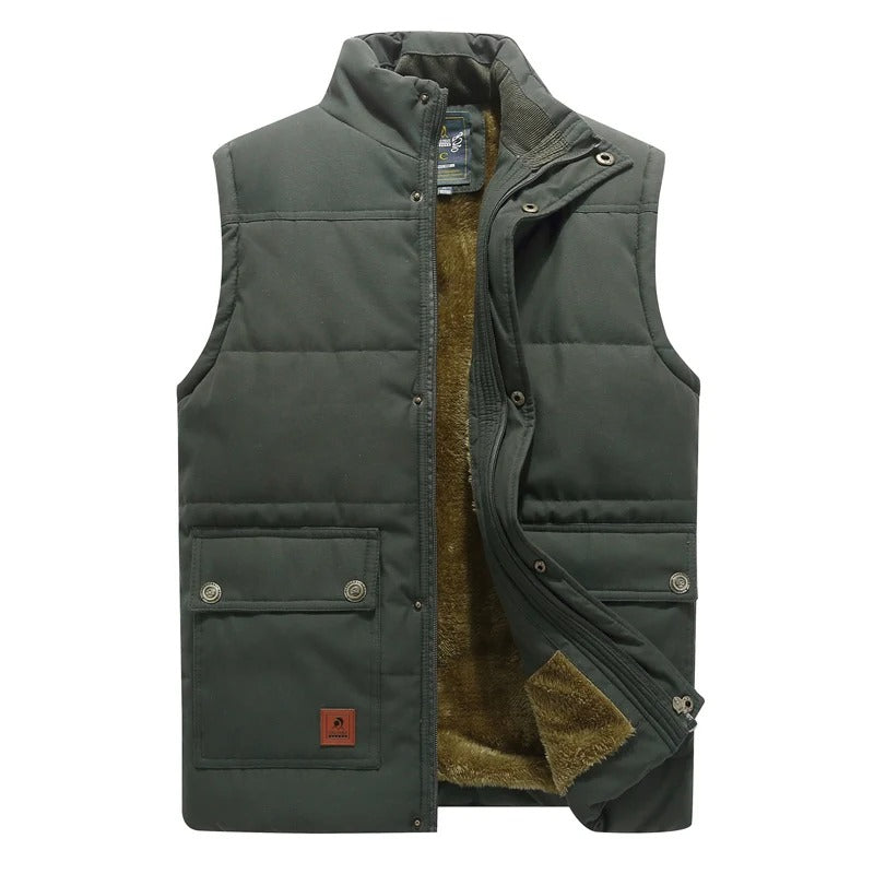 Gilet da uomo smanicato