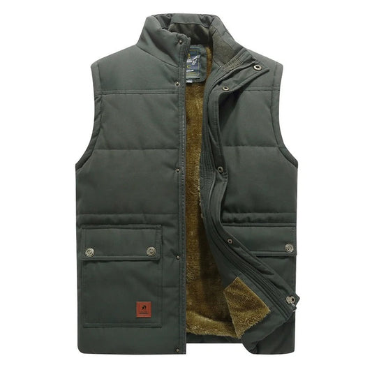 Gilet da uomo smanicato