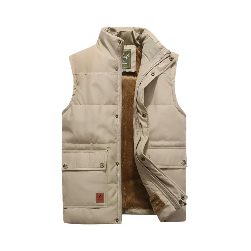 Gilet da uomo smanicato