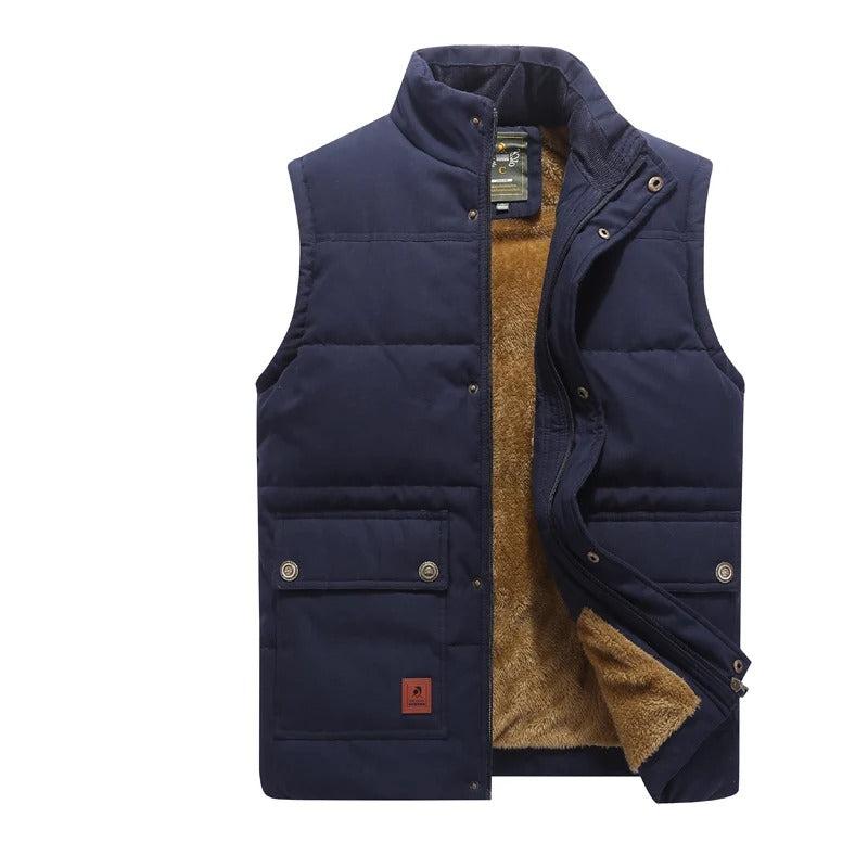 Gilet da uomo smanicato