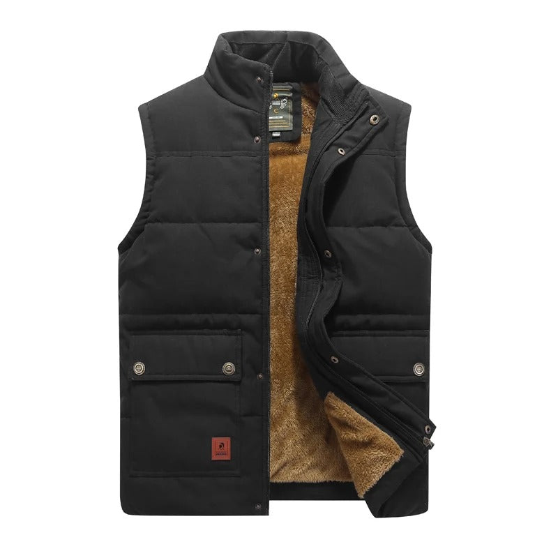 Gilet da uomo smanicato
