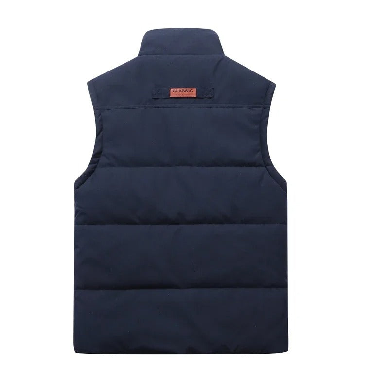 Gilet da uomo smanicato