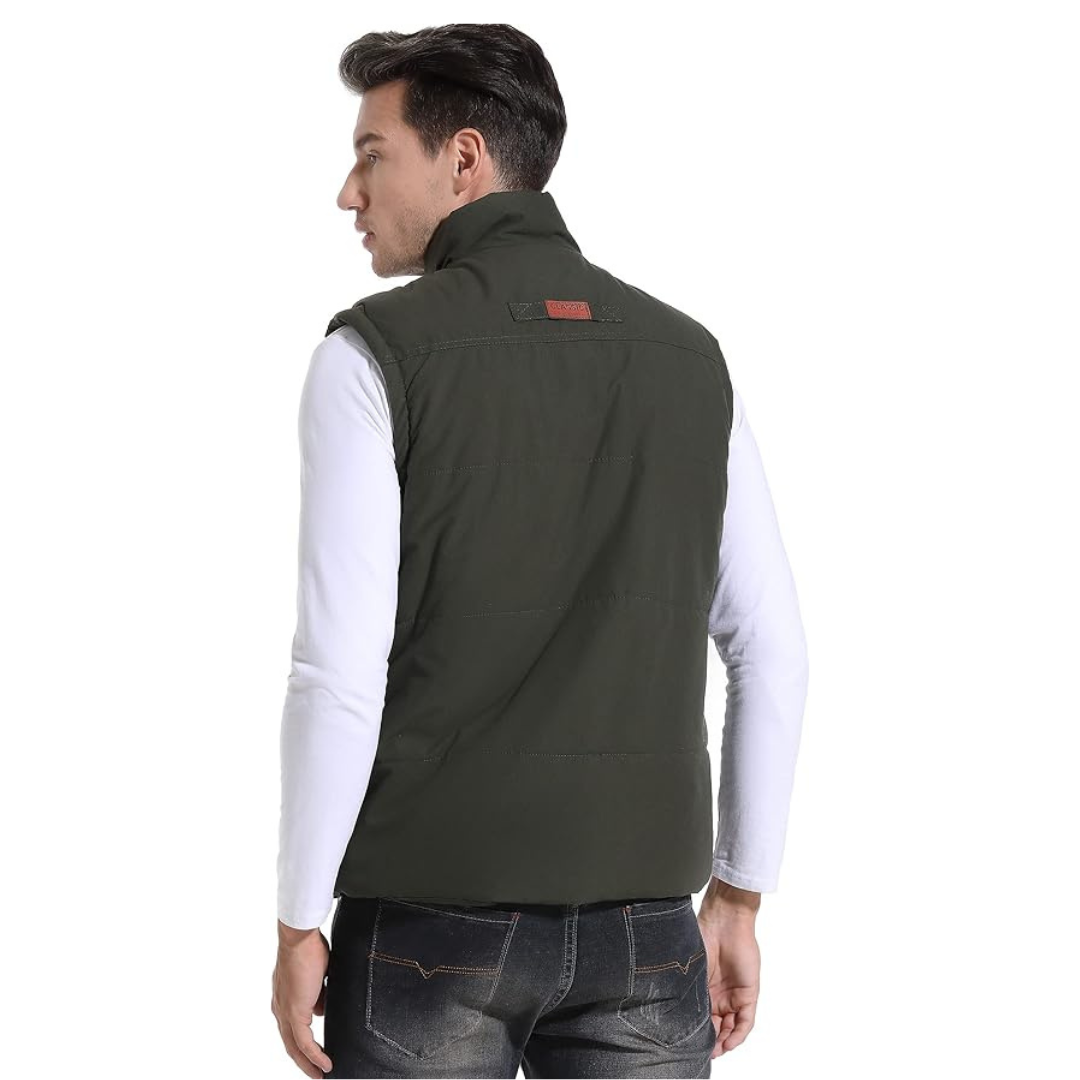 Gilet da uomo smanicato