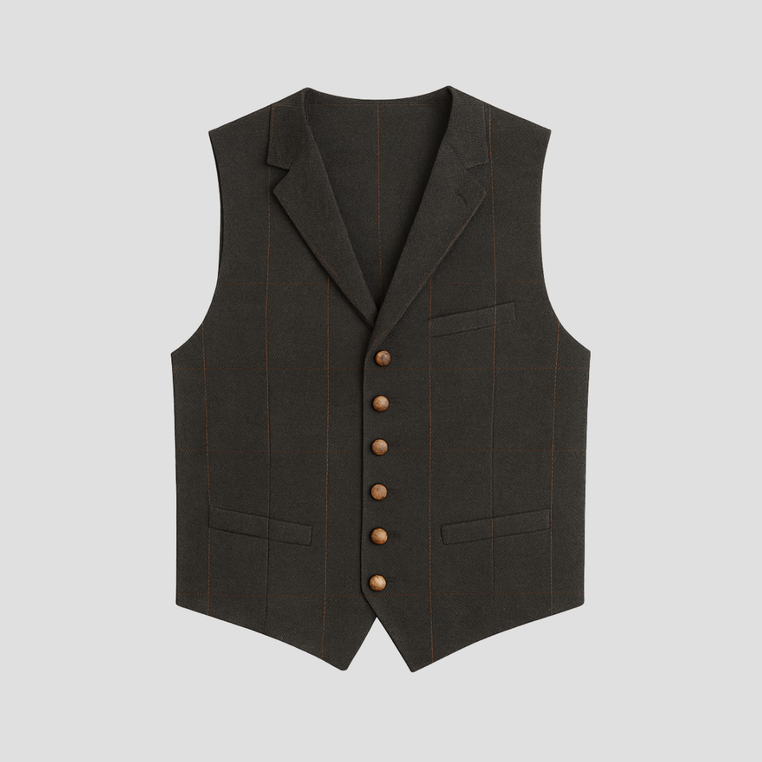 Gilet Elegante Senza Maniche da Uomo Versatile