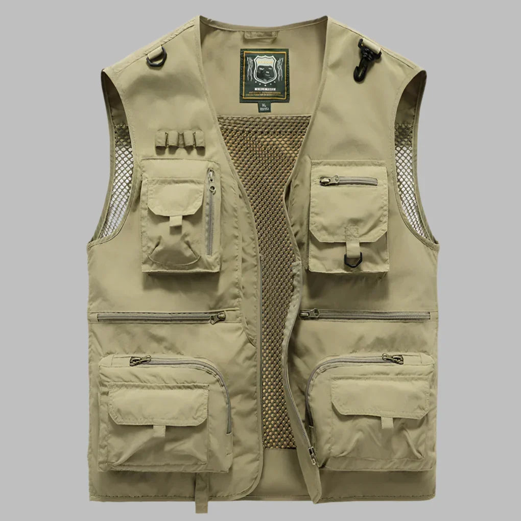 Gilet estivo multitasche