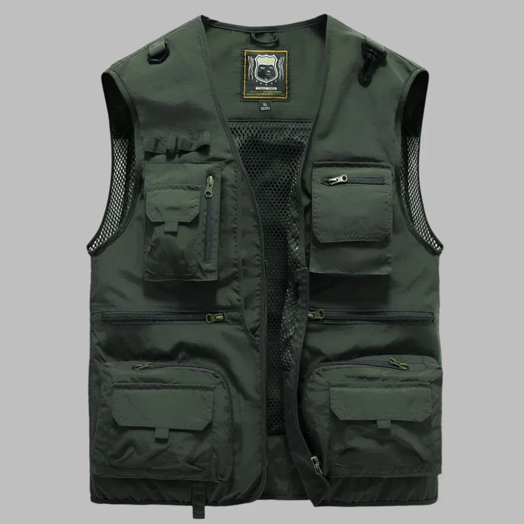 Gilet estivo multitasche