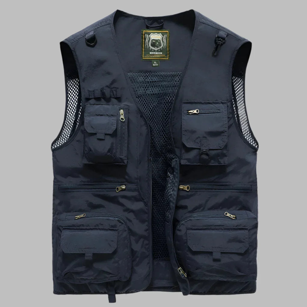 Gilet estivo multitasche